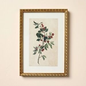 Hearth & Hand 10”x14” Berry Branch Framed Wall Art